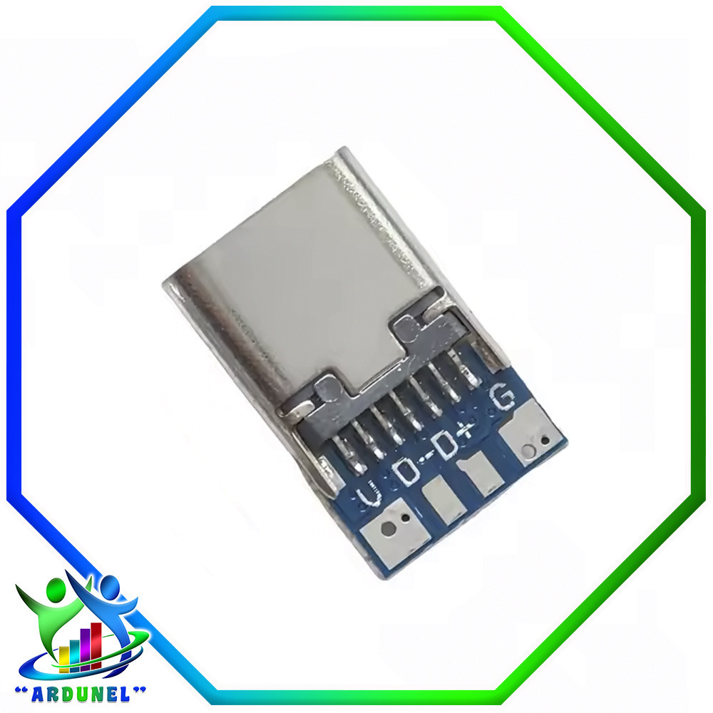CONECTOR HEMBRA USB 3.1 TIPO C