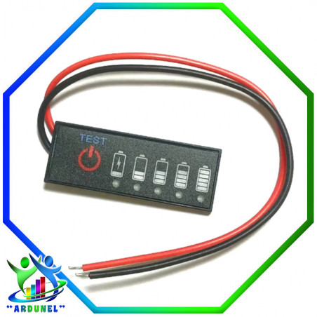 INDICADOR DE CARGA DE LA BATERIA 11.1V