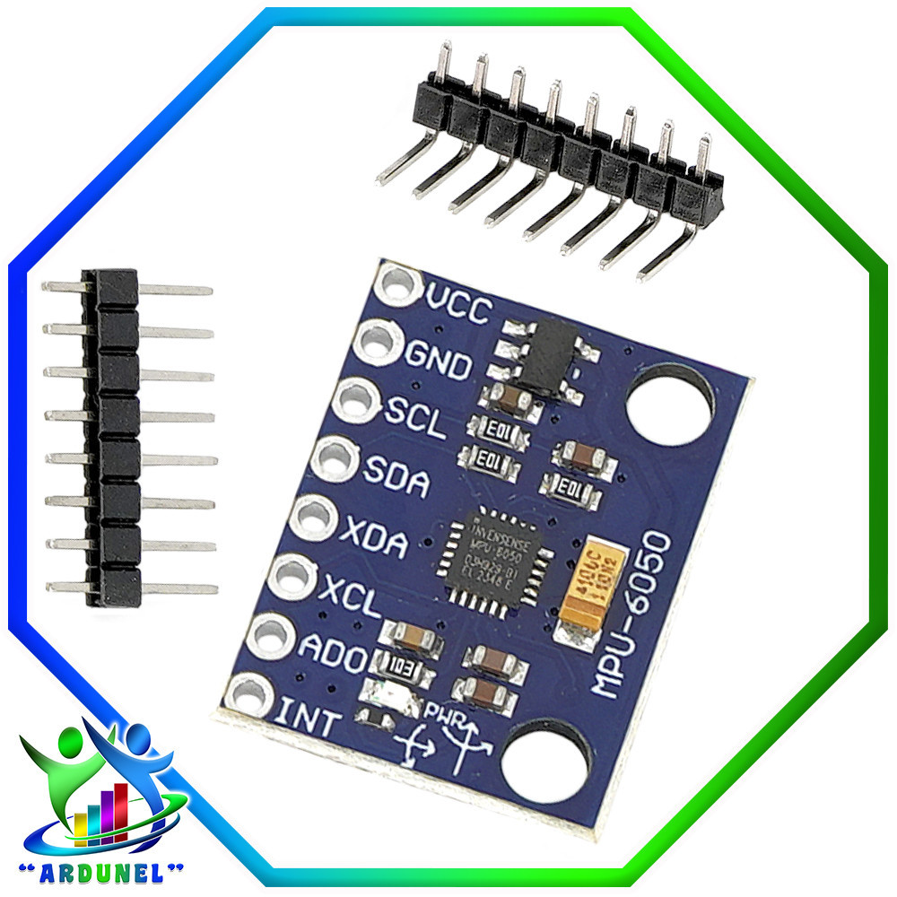 SENSOR MPU 6050 ACELERÓMETRO Y GIROSCOPIO (CALIDAD NORMAL) SENSOR MPU 6050 ACELERÓMETRO Y GIROSCOPIO (CALIDAD NORMAL)