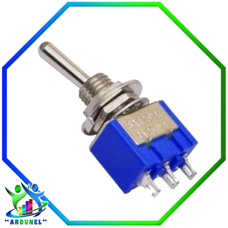 INTERRUPTOR 2 POSICIONES 3 PINES 6A 125VAC-3A 250V