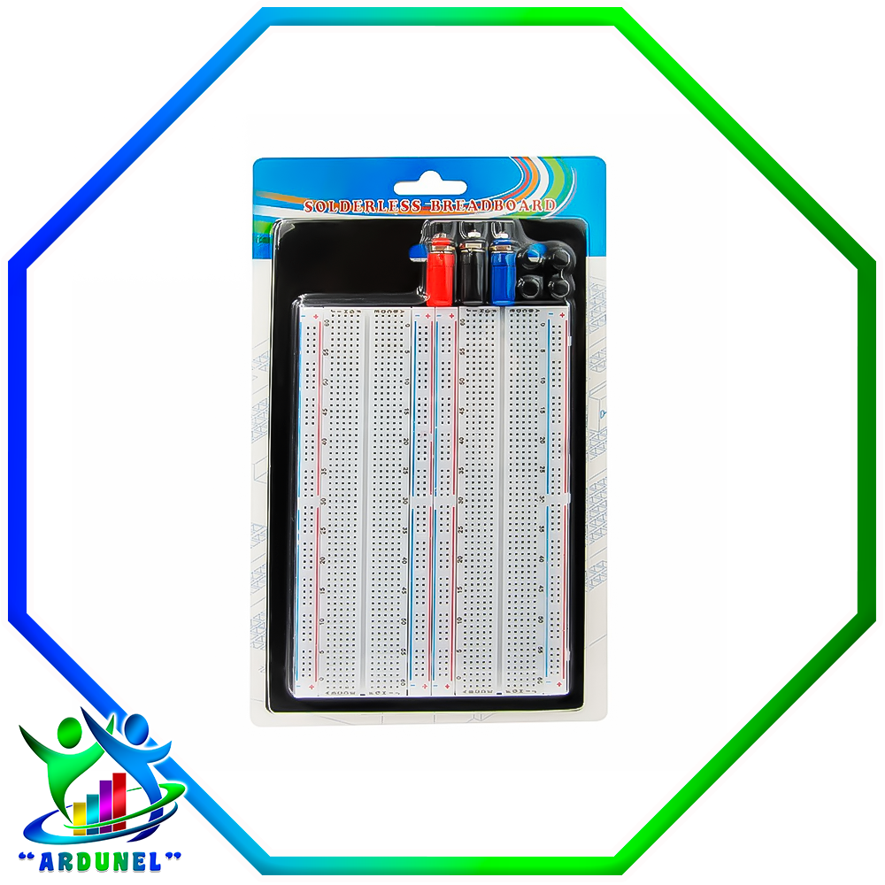 PROTOBOARD SOLDERLESS DE 1660 PUNTOS
