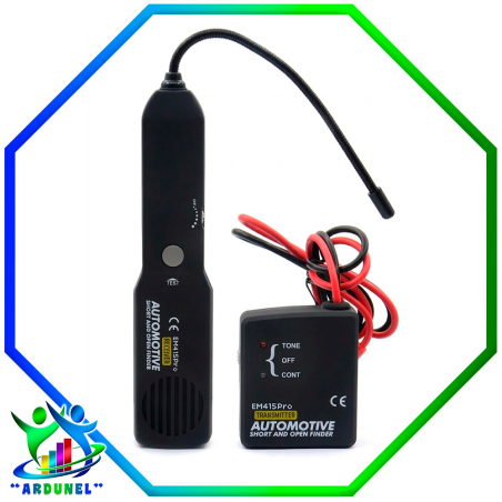 DETECTOR AUTOMOTRIZ DE CORTOCIRCUITOS Y ROTURAS DE CABLES EM415PRO