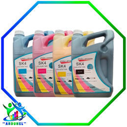 TINTA SOLVENTE SK4 CHALLENGER DE 5 LITROS