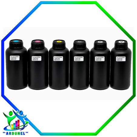 TINTA UV INK RIGIDA DE 1 LITRO