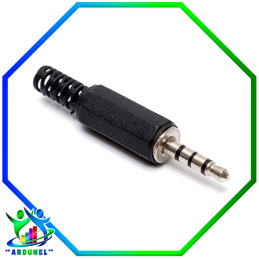 CONECTOR PLUG DE AUDIO ESTEREO 3.5MM
