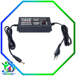 FUENTE DE ALIMENTACION REGULABLE CON PANTALLA LED 3-12V 5A