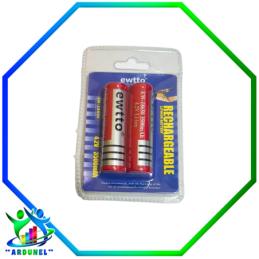 BATERÍA EWTTO 18650 4.2V 3500MAH RECARGABLE