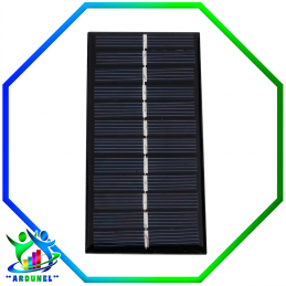 PANEL SOLAR 6V 1W 110x60MM