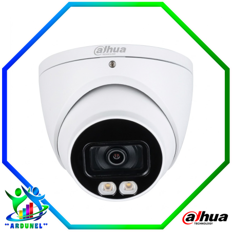 CAMARA HDCVI DOMO 2MP FULL COLOR CON ILUMINACION DE 40 MTS