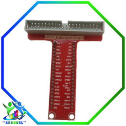 GPIO ADAPTADOR PARA RASPBERRY PI3 (40 PINES) ROJO