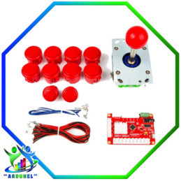 KIT RASPBERRY PI ARCADE GAME JOYSTICK USB PC ROCKER CONTROL