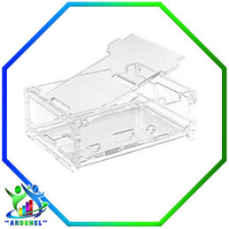 CASE ACRÍLICO TRANSPARENTE PARA RASPBERRY PI4