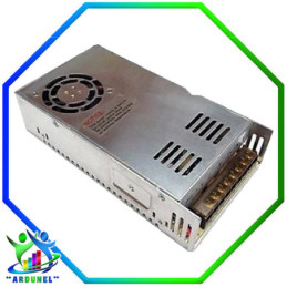 FUENTE CONMUTADA 24V 16.5A 400W S-400-24 C/VENTILADOR (ALTA CALIDAD)