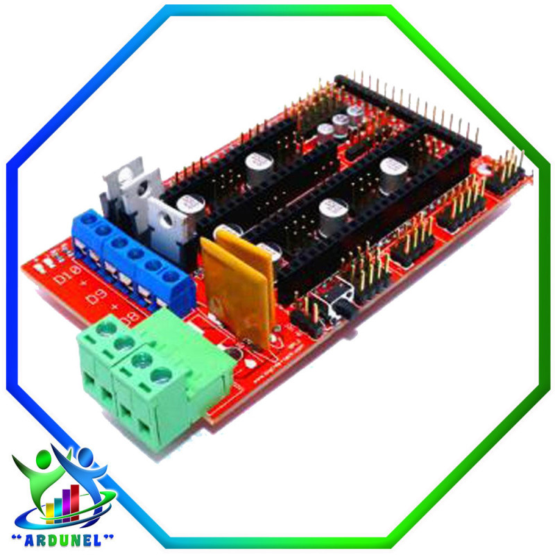 RAMPS 1.4 PARA ARDUINO MEGA 2560